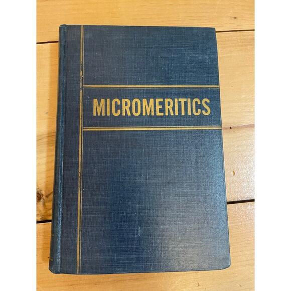 VTG Micromeritics the by J.M. Dallavalle. Hardcover. 2nd edition. 1948 - Picture 1 of 8